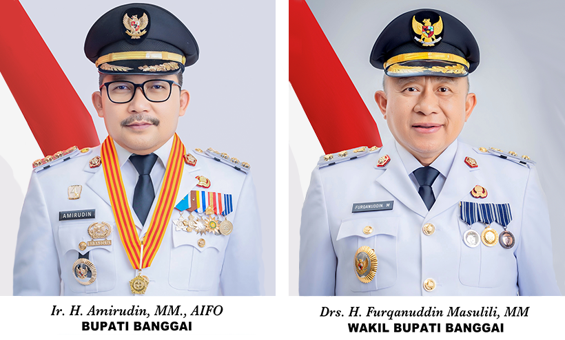 Bupati dan Wakil Bupati Banggai